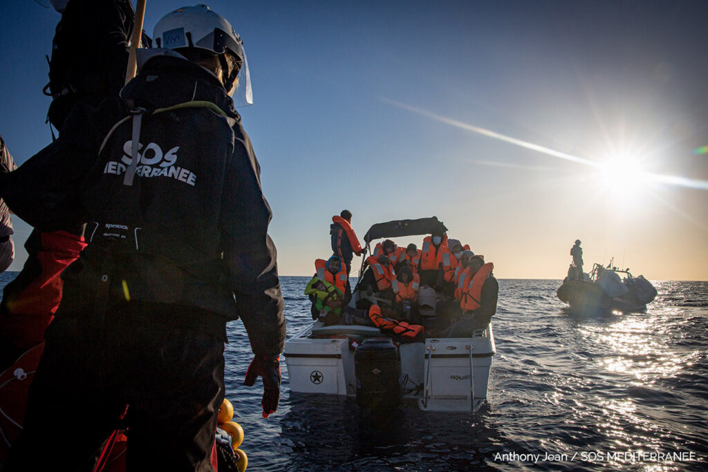 Anthony Jean per SOS MEDITERRANEE, foto per ricordare come aderire